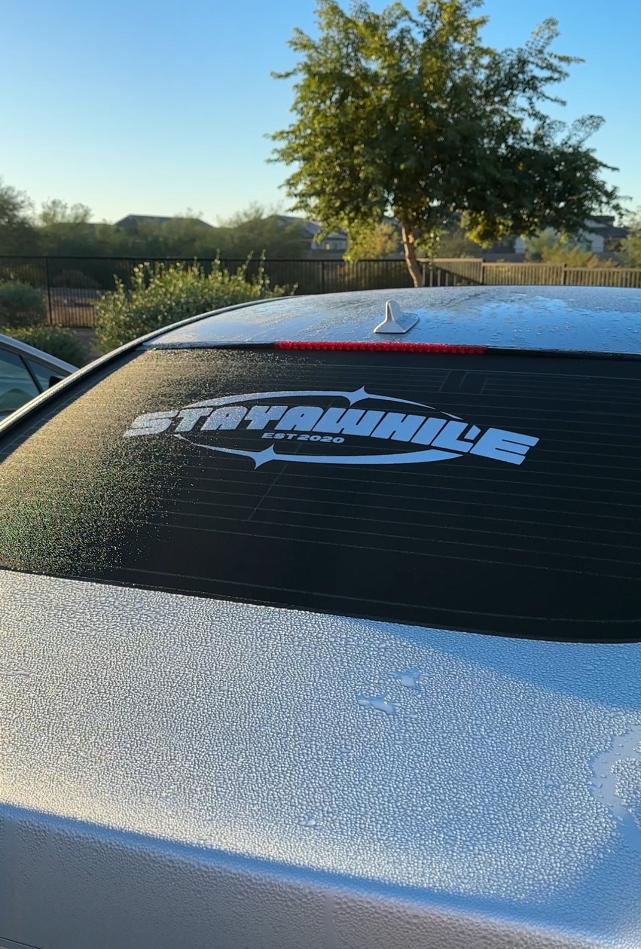 StayAwhile Rear Banner