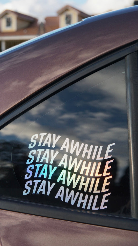 StayAwhile wavy!