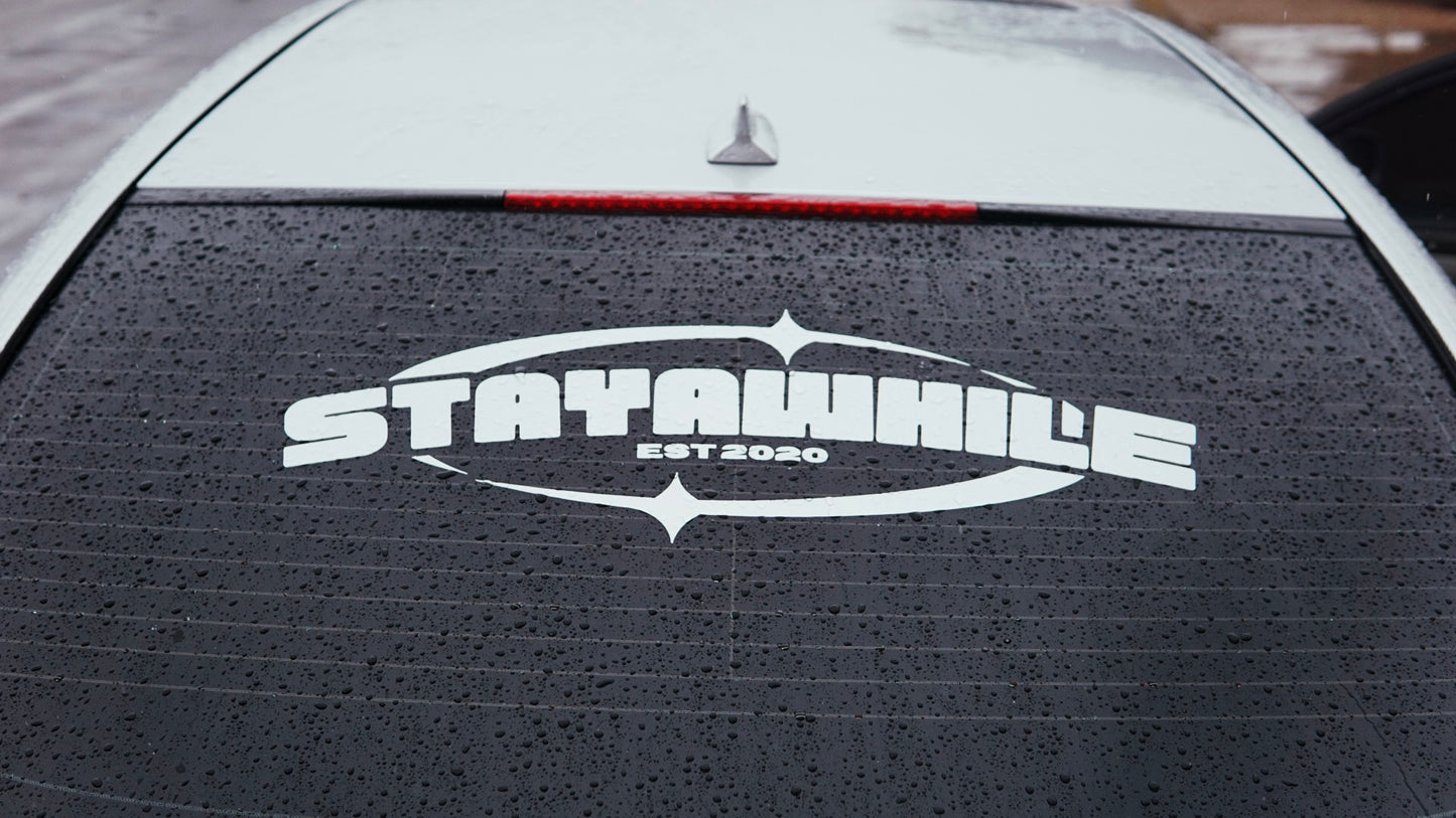 StayAwhile Rear Banner
