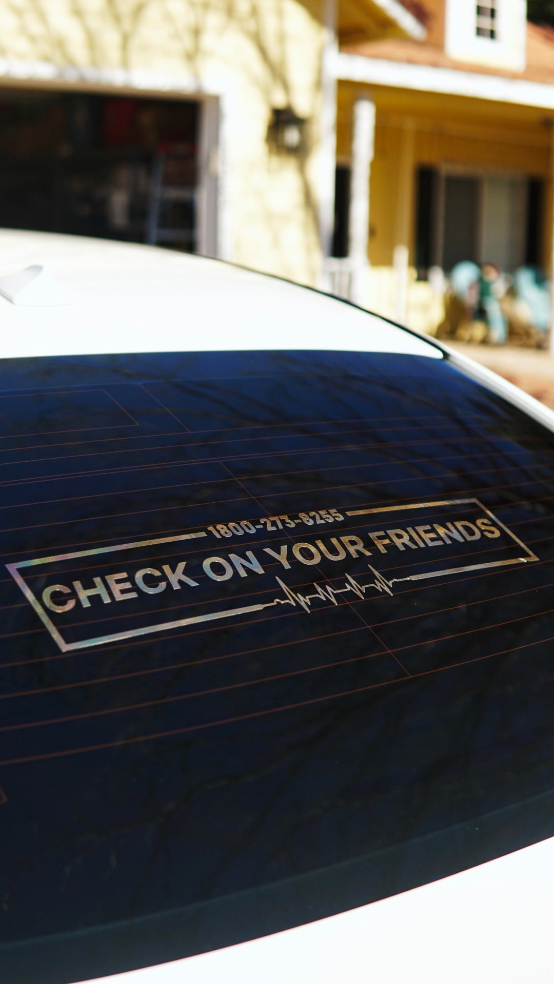 Check on your friends rear banner