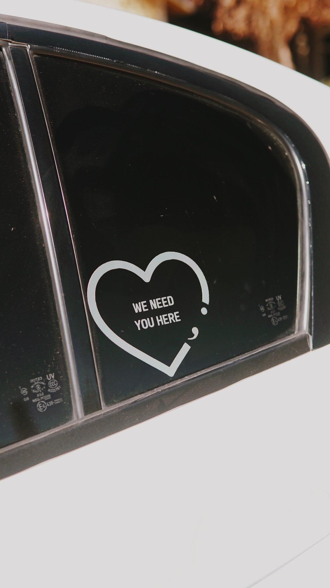 we need you here heart