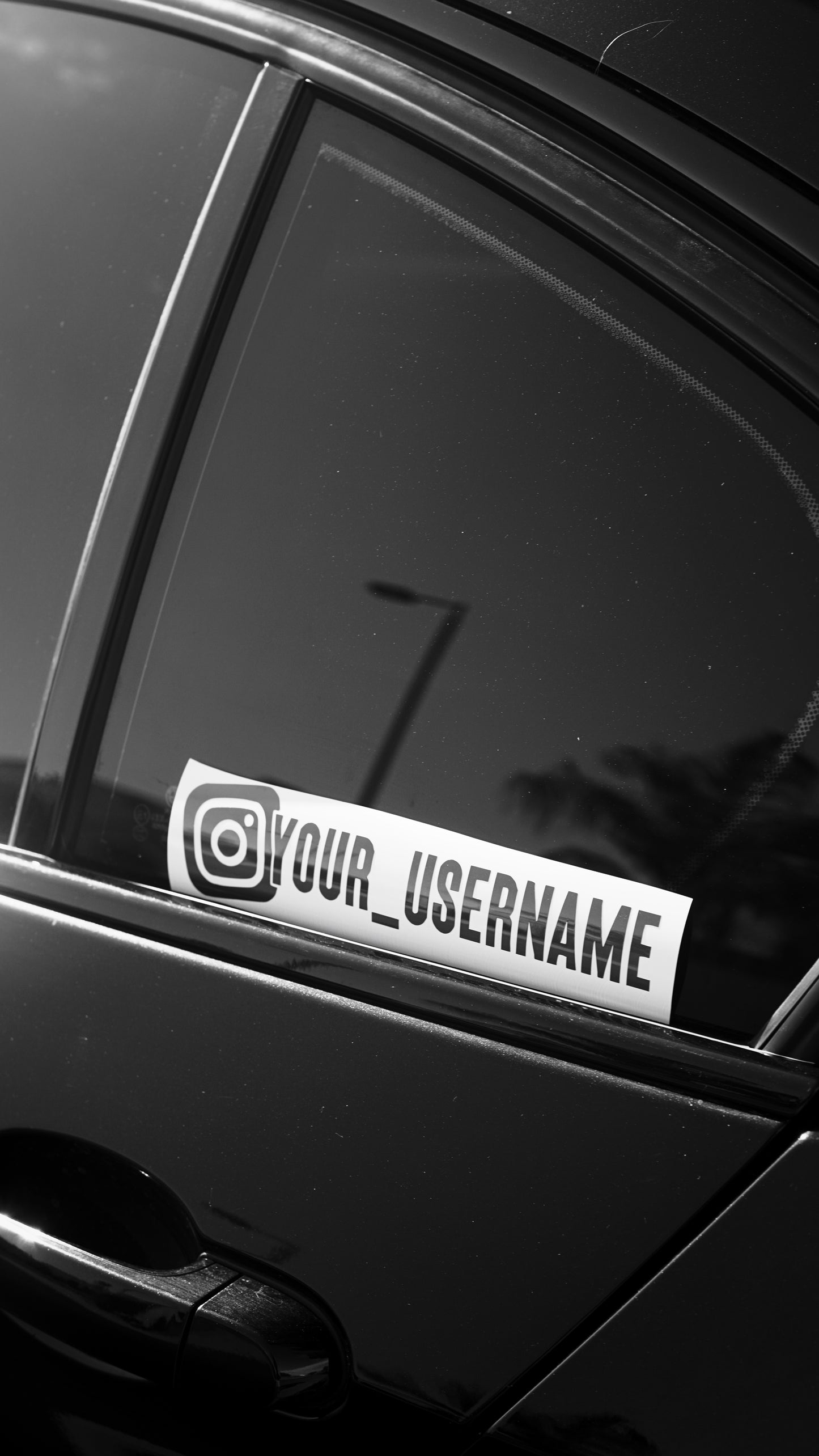 IMPROVED CUSTOM Instagram username sticker