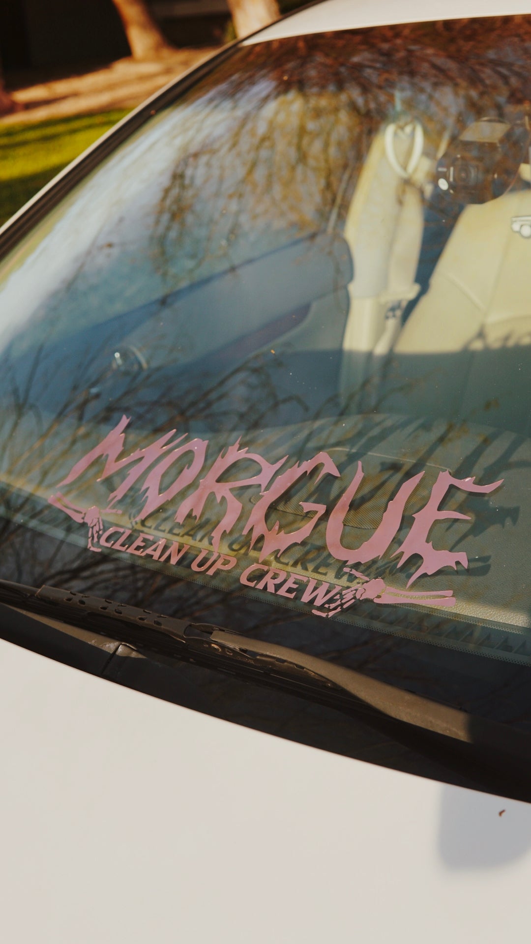 Morgue clean up crew mini banner