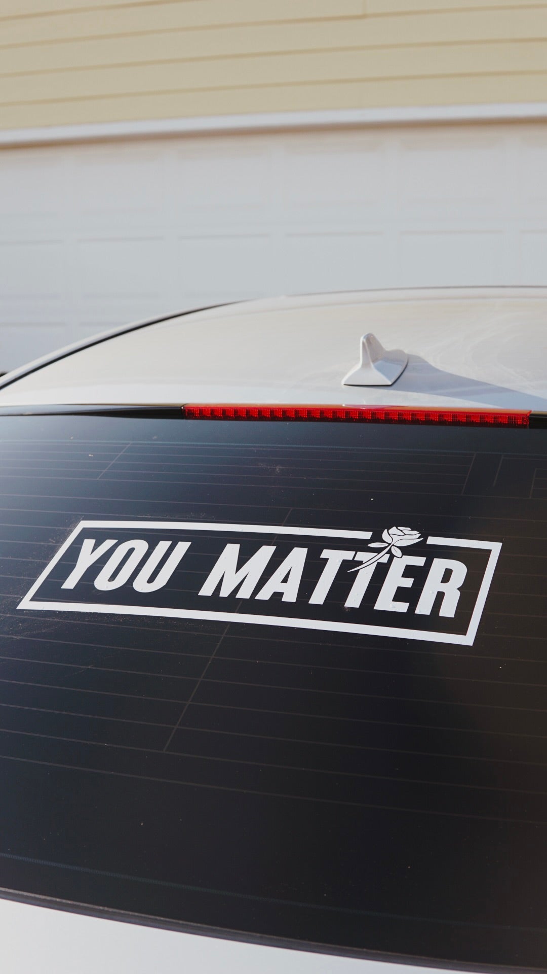 You Matter rear banner